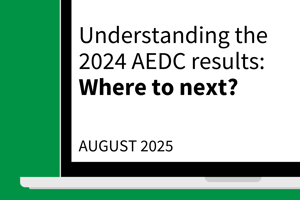 Understanding the 2024 AEDC results: Where to next?