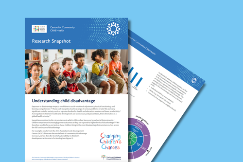 Research Snapshot | Understanding child disadvantage