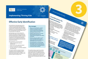 Effective Early Identification